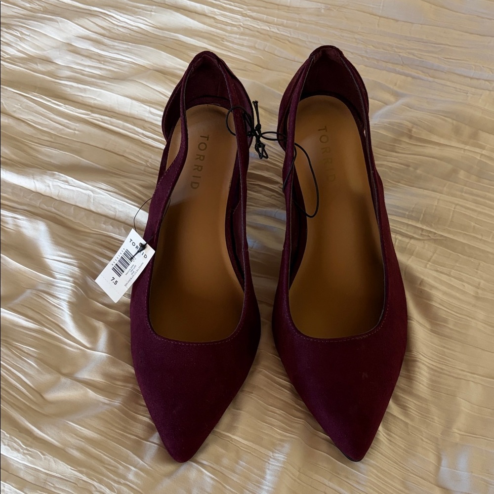 Torrid Women's Dark Red Heels